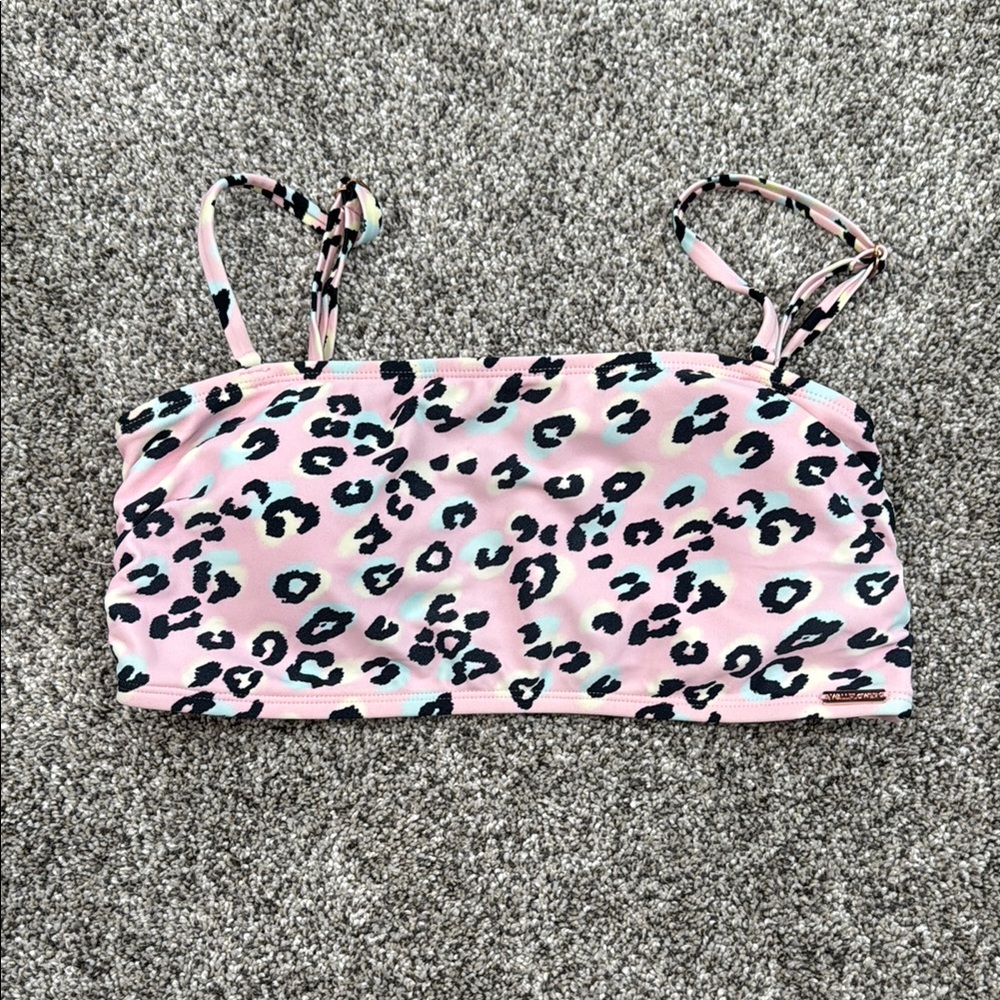 Wallflower Double Clasp Bikini Swim Top ~ Women's Size Medium